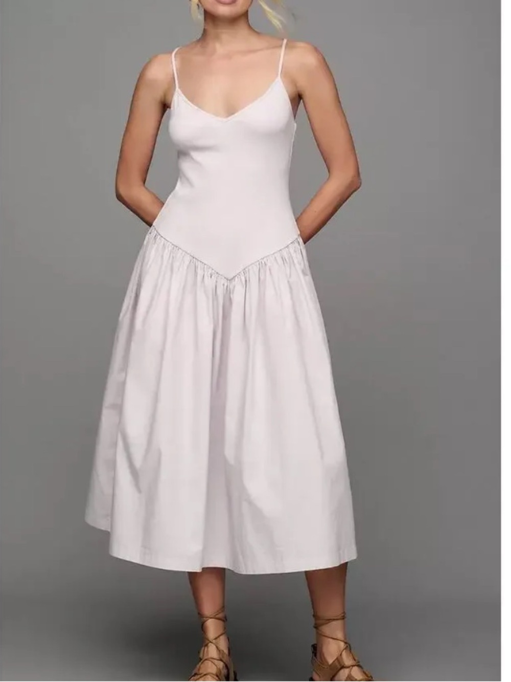 Maeve Twofer Midi Dress
